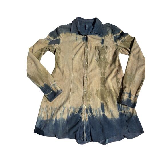 RONCARATI Jackets & Blazers - Women’s Sheep Suede Leather RONCARATI Duster Button Up Western Italian Size S/M